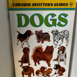 Dogs - Usborne Spotter's Guides - Vintage Book