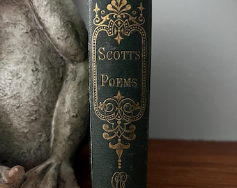 Scott’s Poems - 1800’s Antiquarian Book - Very Rare