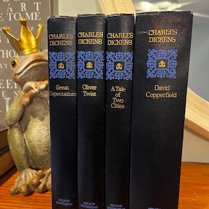 Charles Dickens Vintage Hardcover Books