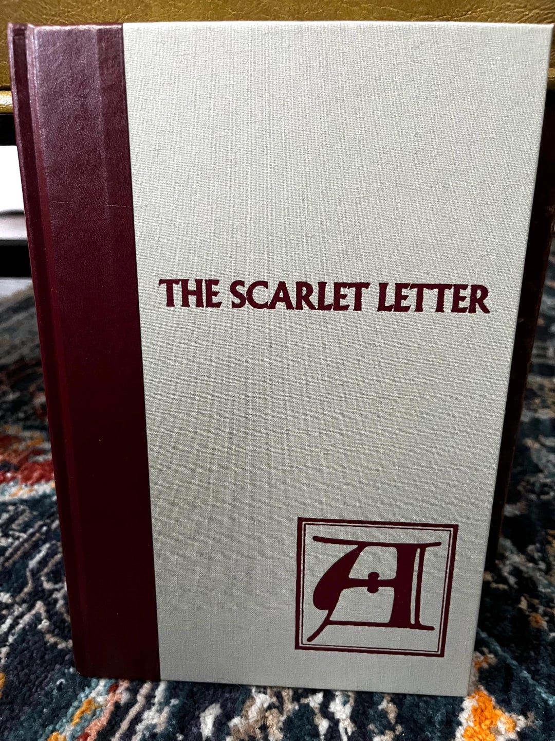 The Scarlet Letter by Nathaniel Hawthorne - 1984 Vintage Hardcover ...