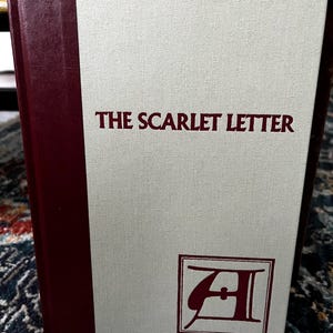 The Scarlet Letter by Nathaniel Hawthorne - 1984 Vintage Hardcover Edition