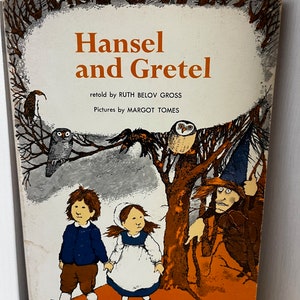 Hansel and Gretel - Retold by Belov Gross - Illustrated by Magot Tomes - Vintage Children&#39;s Book