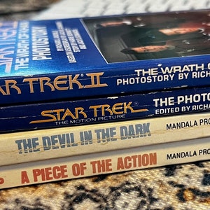 4 - Vintage Star-Trek Books - Science Fiction