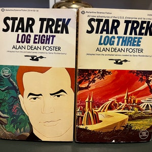 Star Trek Vintage 70&#39;s Books - Scifi - Science Fiction - Ballantine Books