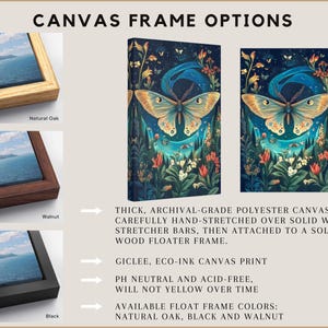 Art Nouveau Luna Moth Art Fine Art Print or Canvas Magical Decor ...