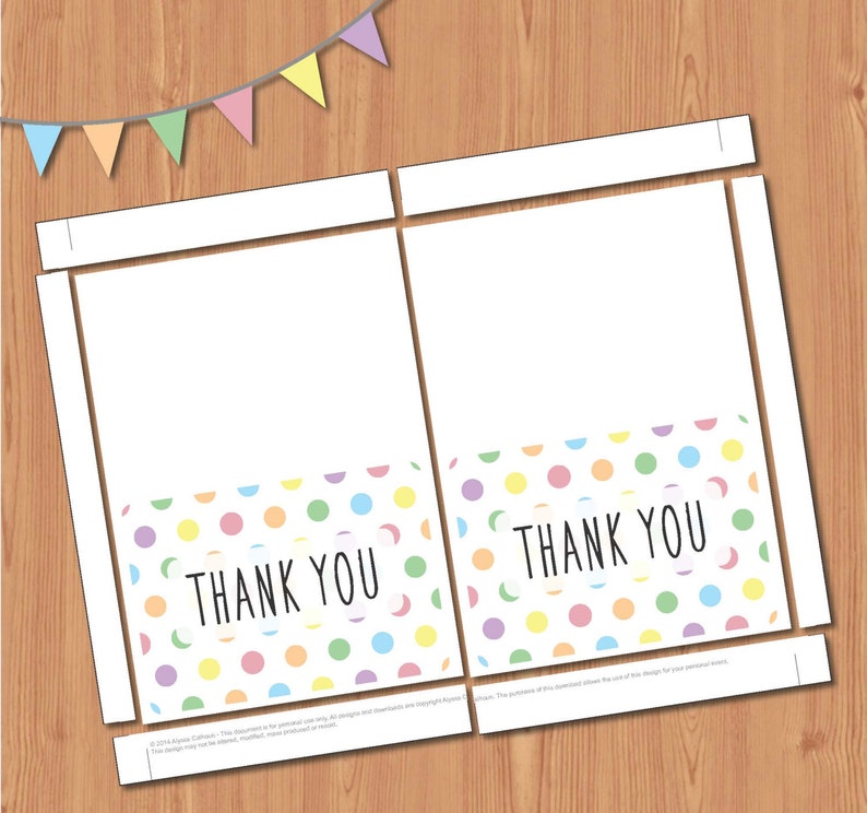 diy wedding pdf printable cute casual thank you notes etsy
