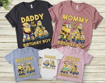 Minion Family Shirt Etsy