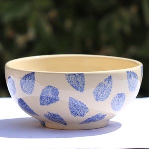 Leaf Ceramic Authentic Vietnamese Noodle Bowl