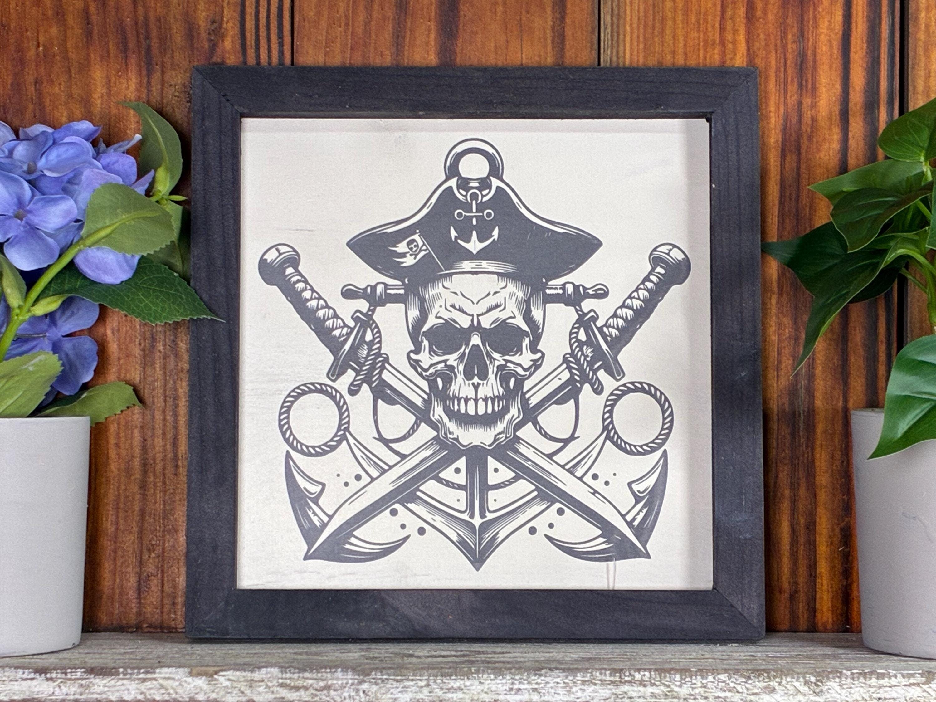 Pirate Picture Frame - Etsy