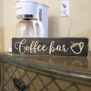 coffee bar sign, kitchen wall decor, home and living, home decor, coffee bar, coffee sign, coffee bar decor, kitchen sign, kitchen  decor