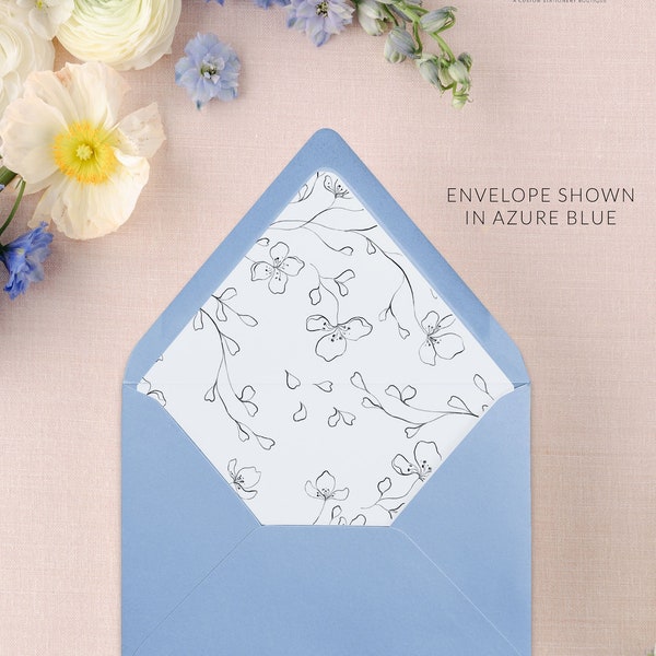 5x7 Envelope Liner Insert Etsy