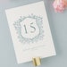 see more listings in the Wedding: Table Numbers section