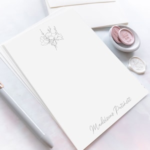 Personalized Letter Writing Stationery Set Customized Gift - Etsy