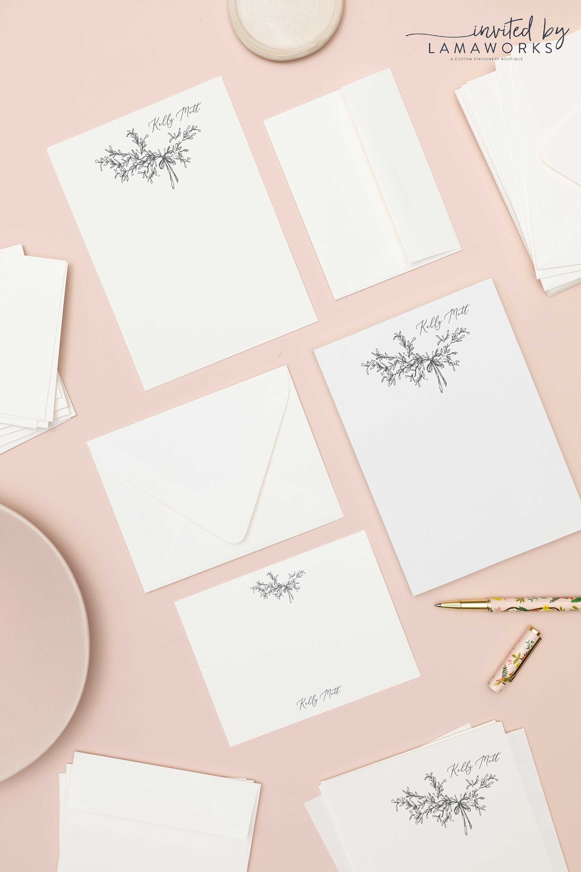 Personalized Stationery: Custom Printed