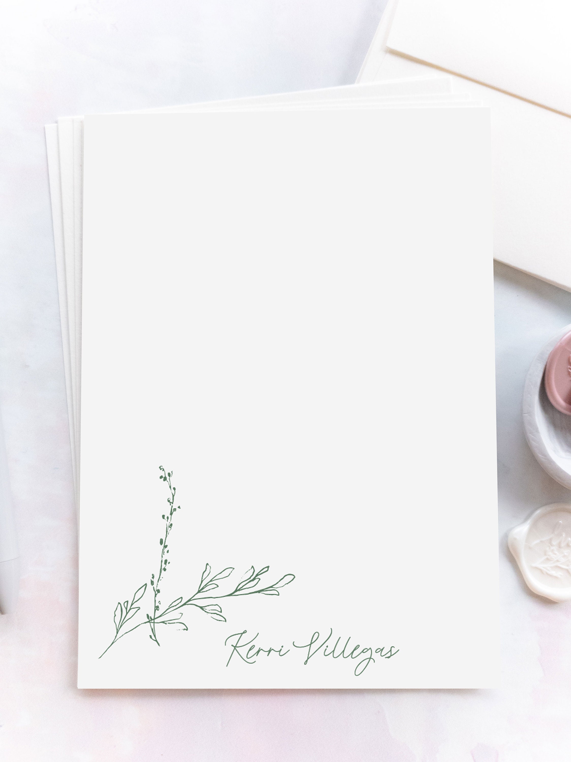 Sophisticated Letter Writing Stationery Set | Personalized Gift ...