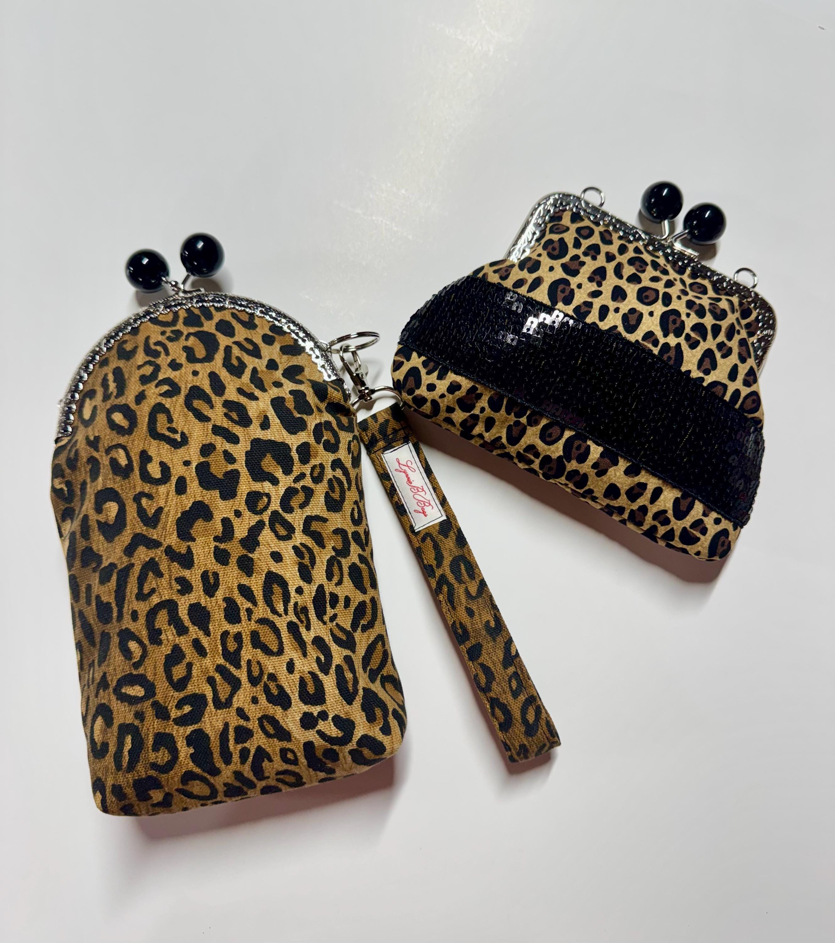 Leopard Kisslock Bag - Etsy