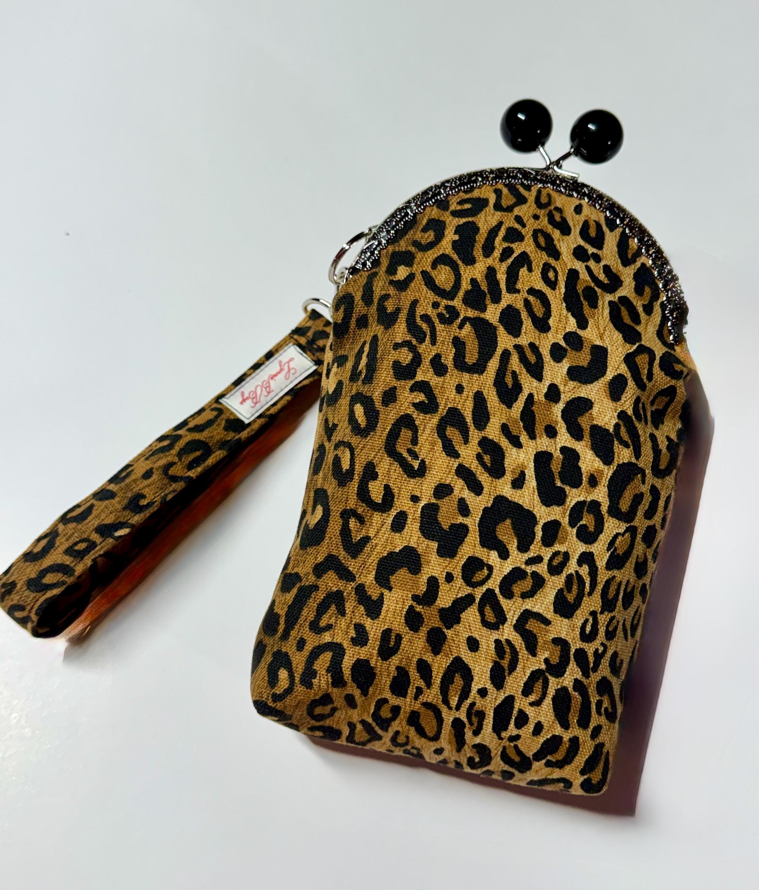 Leopard Kisslock Bag - Etsy