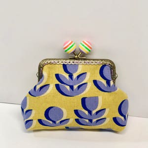 Rainbow Ball Coin Purse Purple