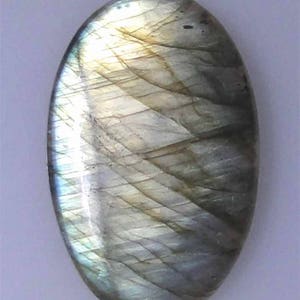 lower dome 49.46 cts 043-10-237 execellent mostly gold color flash Labradorite oval cab