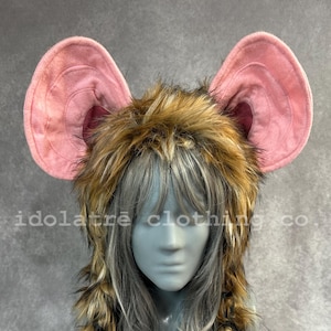 Mouse or Rat Ear Soft Sculpture Hat