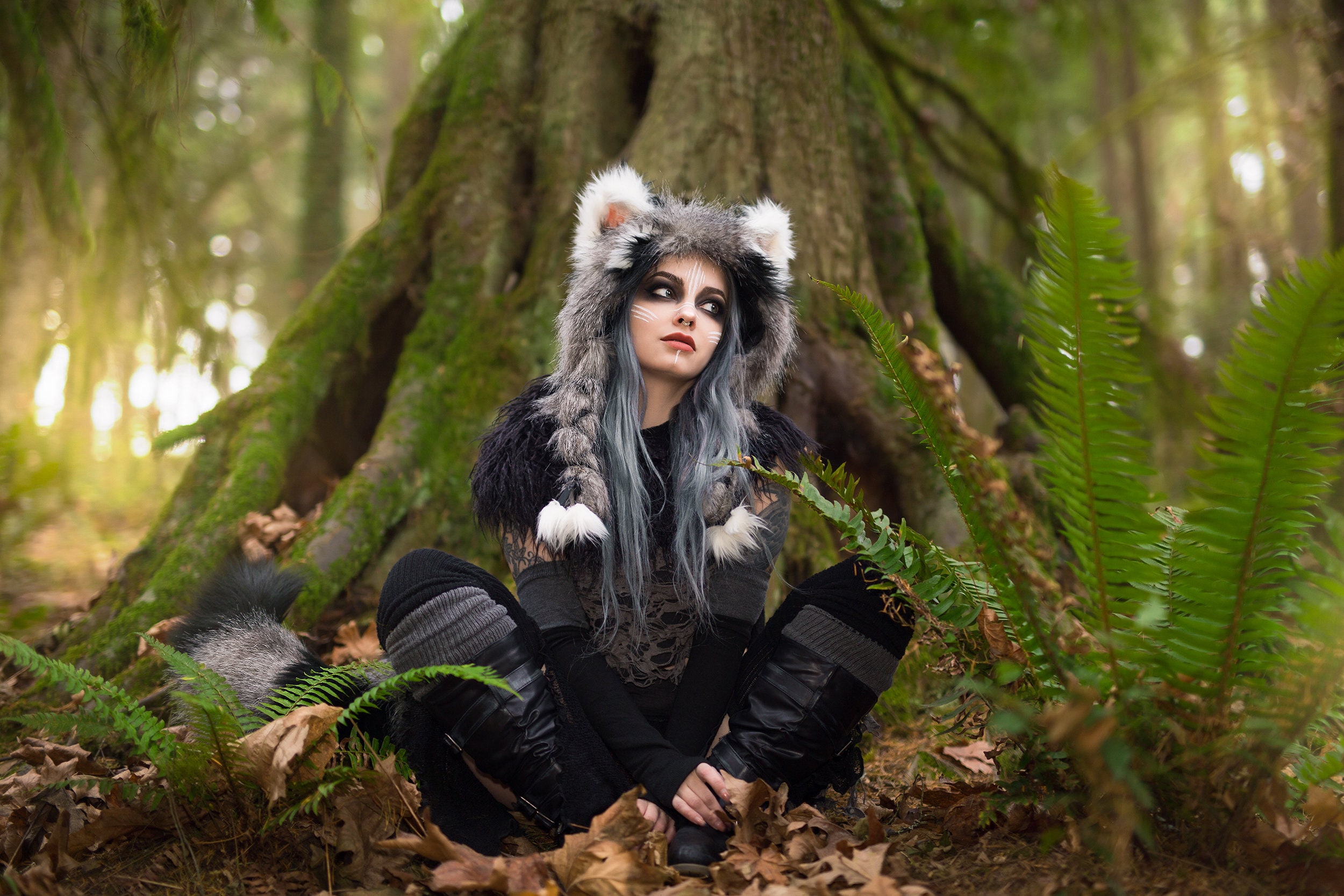 Raccoon Trash Panda Soft Sculpture Ear Hat - Etsy