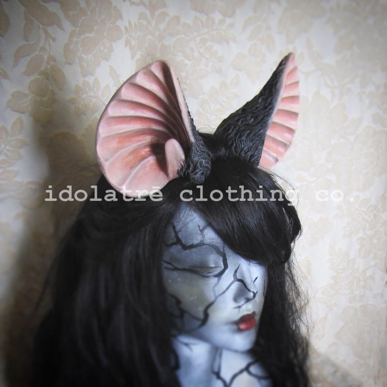 Bat Ear Fantasy Headband Etsy