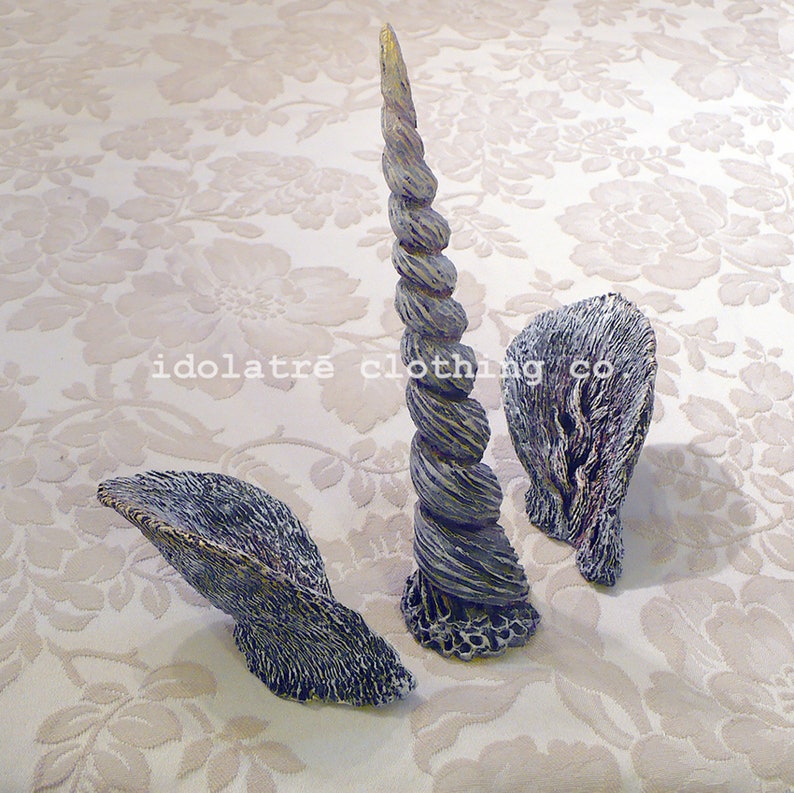 Painted Unicorn Horn and Ears Etsy