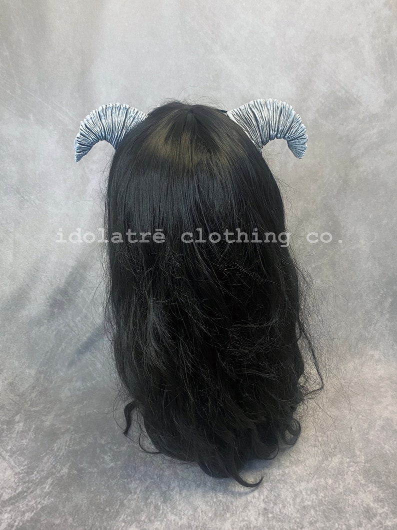 Small Ram Horn Fantasy Headband image 7