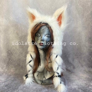 Wolf Soft Sculpture Ear Hat image 4