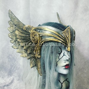 Valkyrie Winged Diadem Warrior Helm - Etsy
