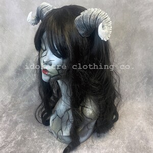 Small Ram Horn Fantasy Headband image 4