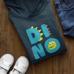 Cozy Dino Hoodie for Toddlers - Cute Dinosaur Sweatshirt, Toddler Hoodie – Little Dino Fun Design for Kids