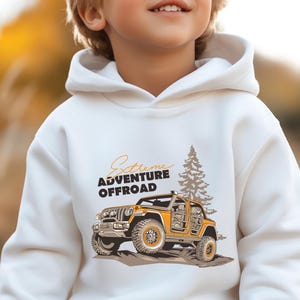 Personalized Off-Road Family Shirt, Child and Parent Matching Hoodie