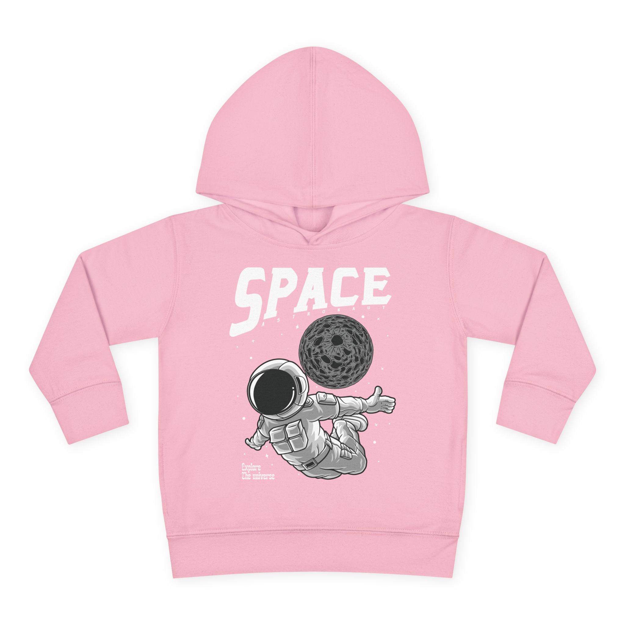 Astronaut Kids Hoodie: Space Galaxy Toddler Pullover