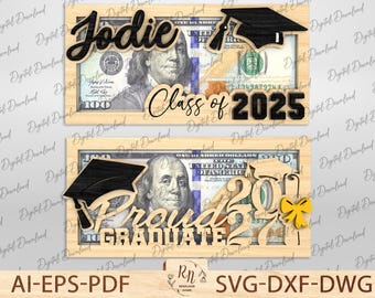 Portasoldi personalizzato per laurea, regalo per laureandi, portasoldi per regalo di laurea, portasoldi con nappe per laurea, regalo per la classe del 2025