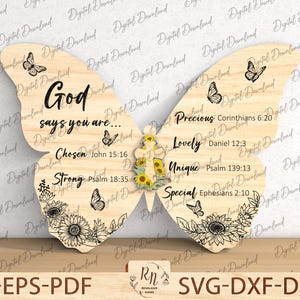 Mother&#39;s Day Gift for Mom Butterfly, Mom Wooden Sign, Birth Month Butterfly Gift, Butterfly Mom Gift, Laser Cut Glowforge