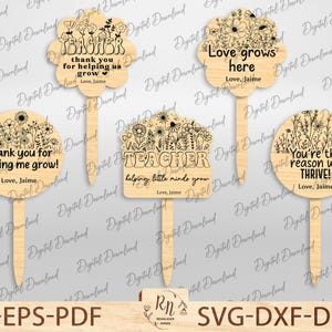 Lehrer Geschenk Kartenhalter Laser geschnitten Datei, Lehrer Wertschätzung Geschenk Kartenhalter SVG, Lehrer Geschenk Laser SVG, Dankeschön für Lehrer
