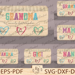 Personalized Laser Cut Fashion Handbag, Personalized Elegant Wooden Bag with Floral Pattern, Handbag Digital Download SVG, Mother's day Gift