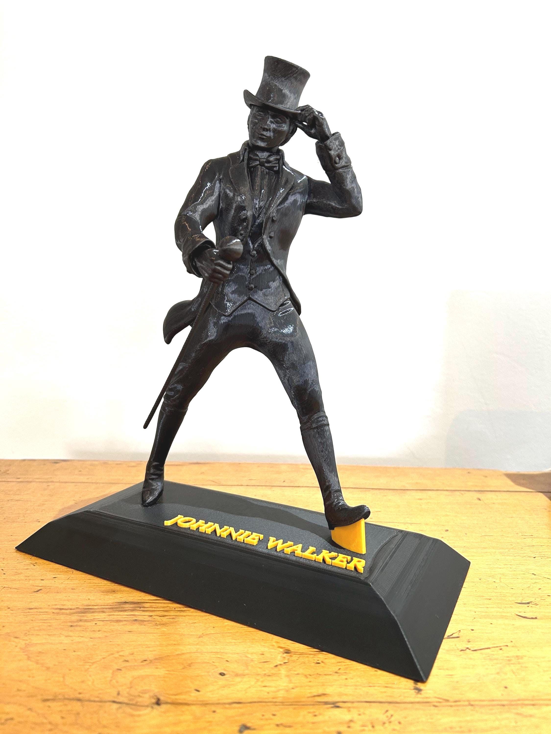 ヴィンテージ　Johnnie Walker 壁掛け　置物 Johnnie walker statue - Etsy 日本