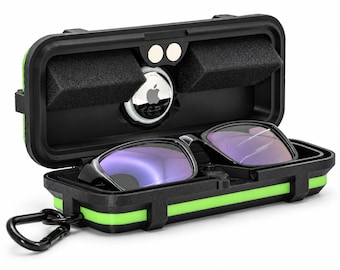 OptiVault Super Rugged Carbon Fibre Reading Glasses Hard Travel Case