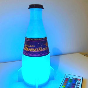 9” Nuka Cola Quantum Lamp USB 16 Colour Remote Control image 3