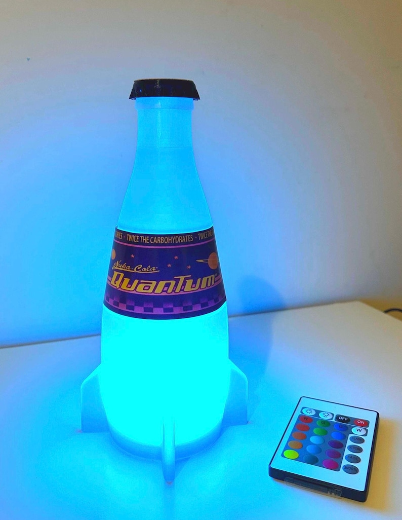 9” Nuka Cola Quantum Lamp USB 16 Colour Remote Control image 3