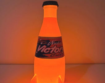 9” Nuka Cola Victory Glowing Lamp USB