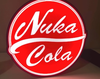 10” Nuka Cola Wall Hanger Bottlecap Retro Art