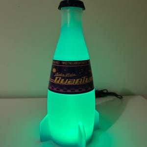 9” Nuka Cola Quantum Lamp USB 16 Colour Remote Control image 14