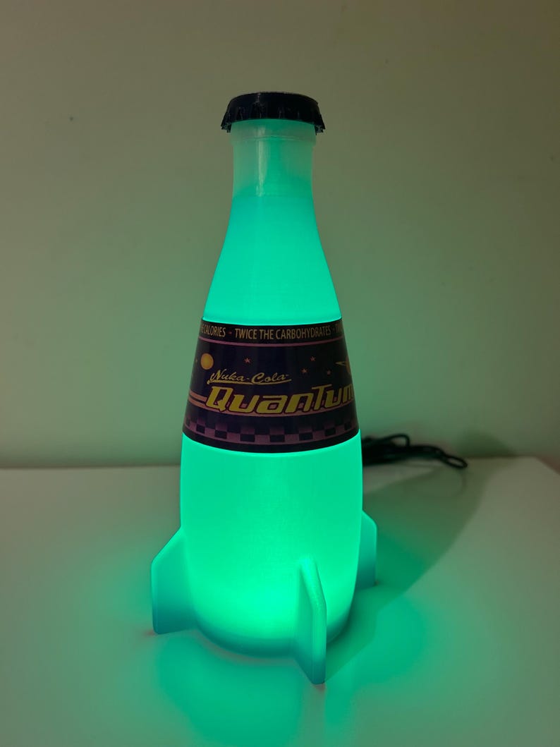 9” Nuka Cola Quantum Lamp USB 16 Colour Remote Control image 14