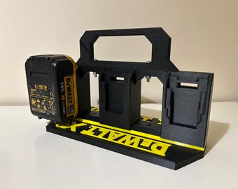 DeWalt XR Battery Carrier Caddy Holder For 6 XR Batteries + Flexvolt