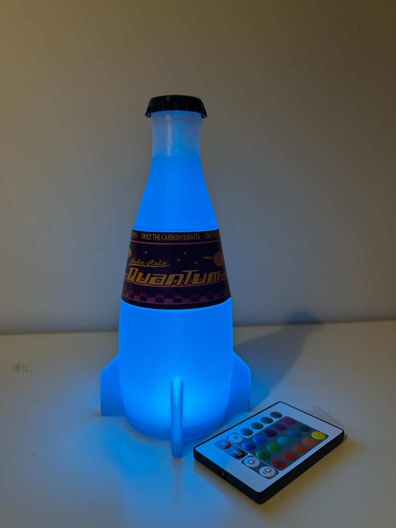 9” Nuka Cola Quantum Lamp USB 16 Colour Remote Control image 12