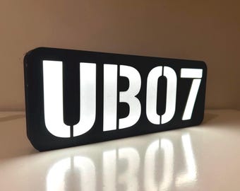Union Bears UB07 LED Lamp, Bar, Pub, Fan Cave