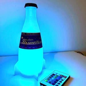 9” Nuka Cola Quantum Lamp USB 16 Colour Remote Control image 4